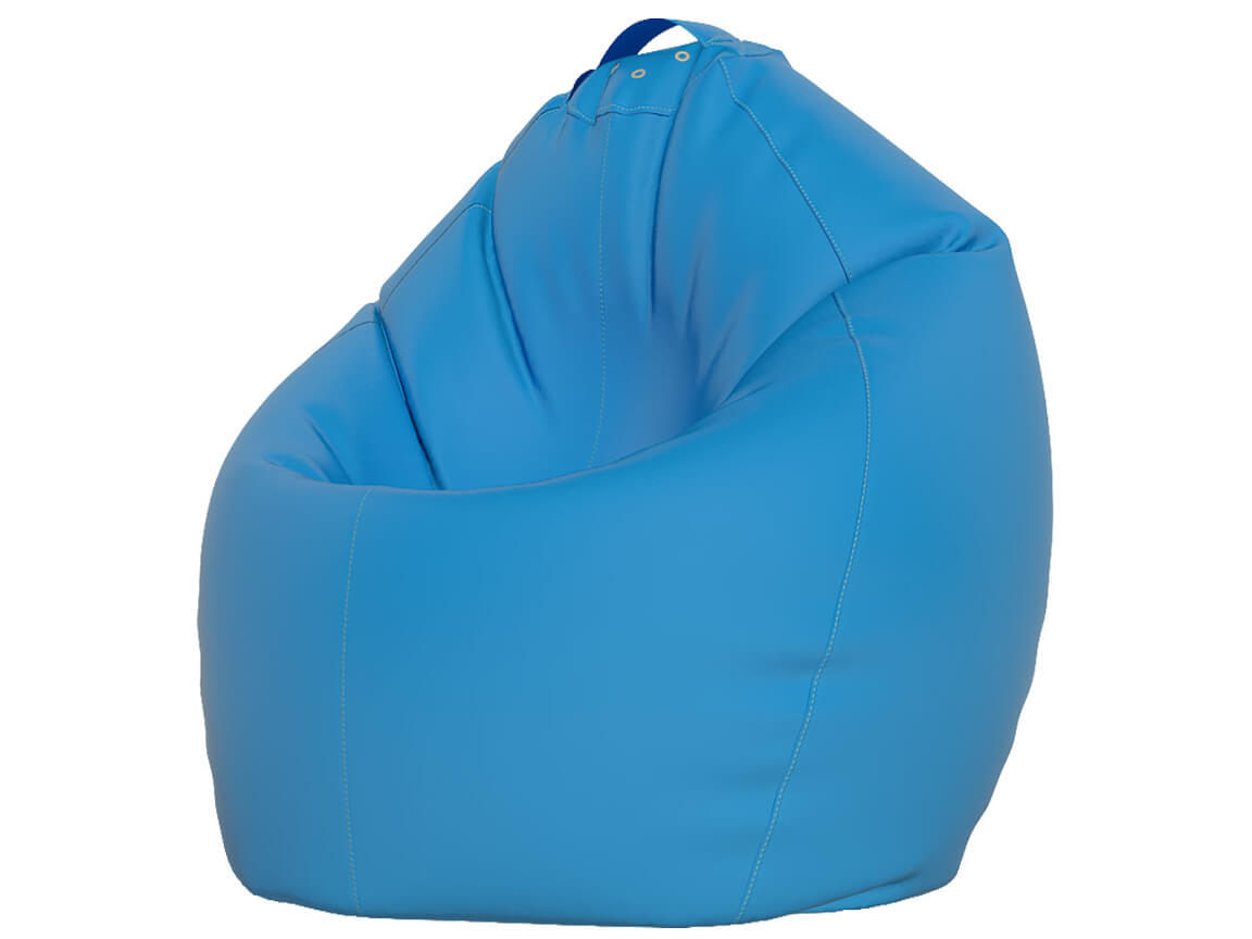 Кресло-мешок Стандарт нейлон голубой