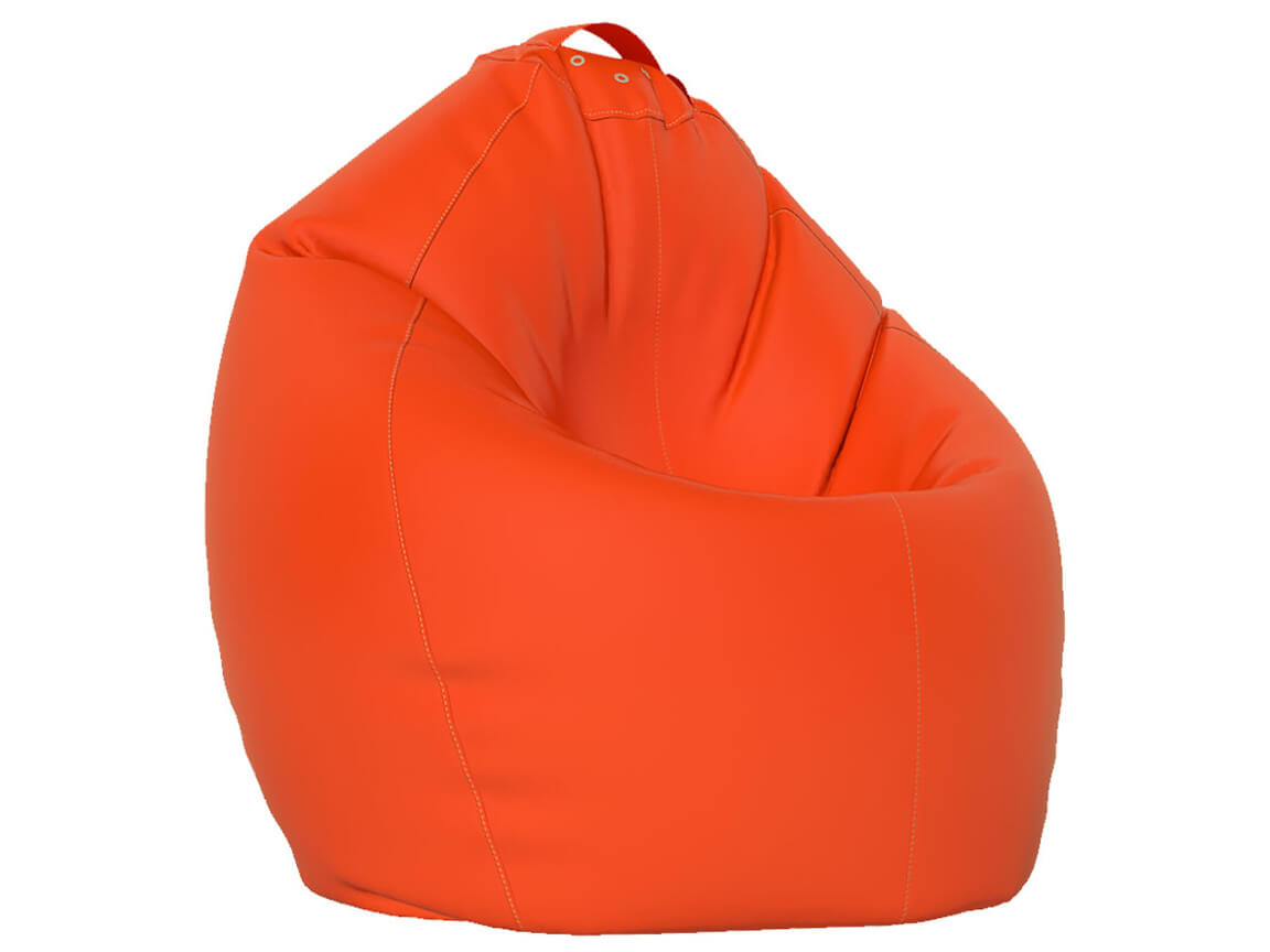 Кресло-мешок XL нейлон оранжевый люмин