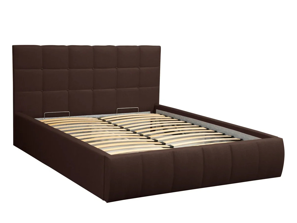 Кровать Диана 1400 Н1010 шоколад