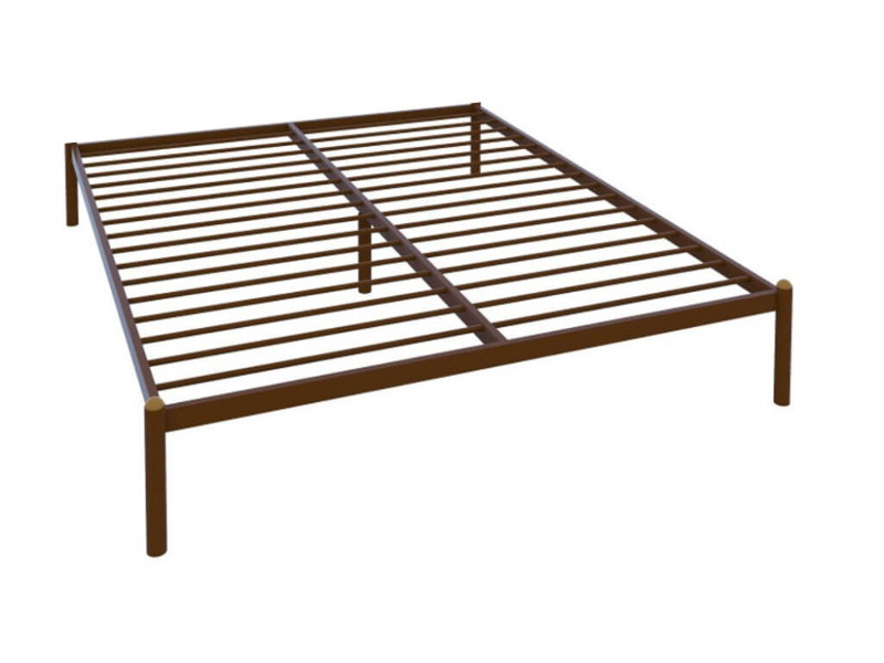 Кровать Милана Lux Plus коричневая