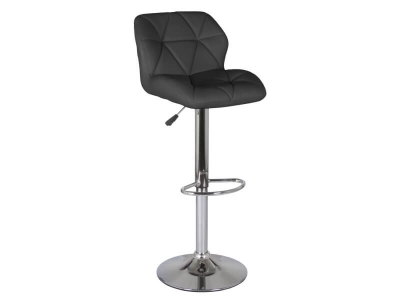 Барный стул Алмаз WX-2582 экокожа чёрный