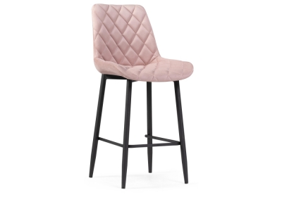 Барный стул Баодин К Б - К розовый - черный