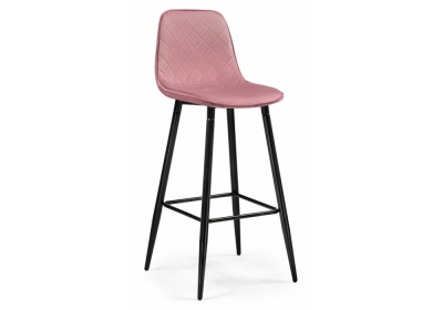 Барный стул Capri pink - black