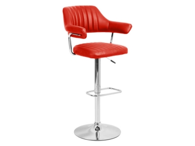 Барный стул Касл WX-2916 экокожа красный