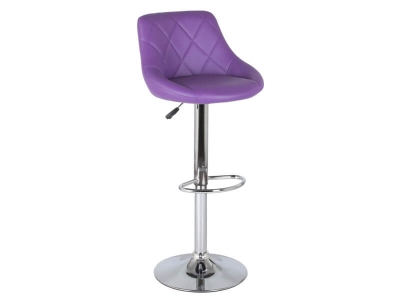 Барный стул Комфорт WX-2396 экокожа фиолетовый