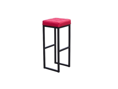 Барный стул Лофт-2 черный-красный