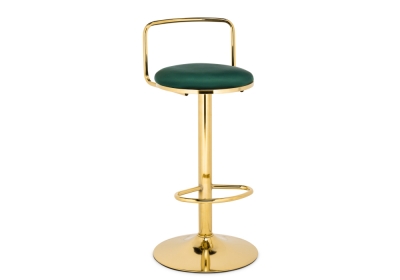 Барный стул Lusia green - gold
