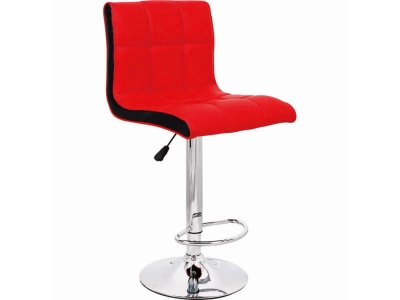 Барный стул Олимп WX-2318B экокожа красный