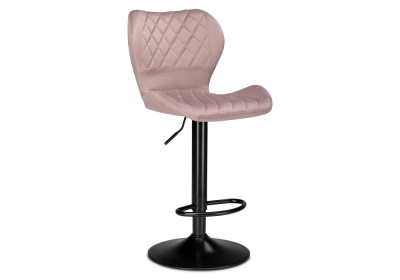 Барный стул Porch pink - black