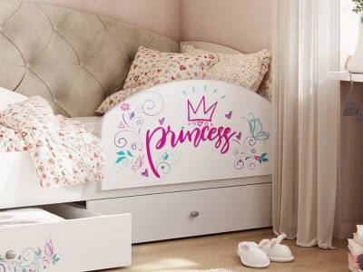 Бортик для кровати Эльза принцесса