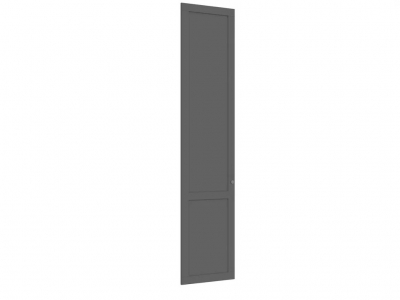 Дверь левая Квадро ПМ-363.21.01-01 (L) Графит