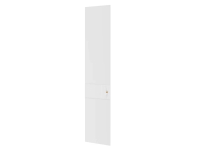 Дверь левая Рише ПМ-380.07.11-01(L) Белый Глянец с перламутром