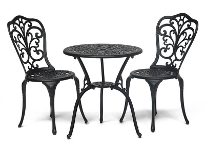 Комплект Secret De Maison Romance (стол +2 стула) Черный