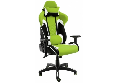 Компьютерное кресло Prime черное - зеленое