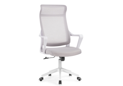 Компьютерное кресло Rino light gray - white