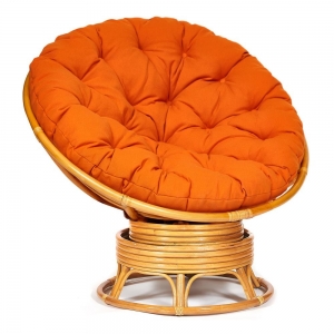 Кресло - качалка PAPASAN w 23 - 01 B - с подушкой - Honey (мед)