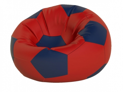 Кресло-мешок Мяч большой нейлон красный-темно синий