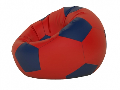 Кресло-мешок Мяч малый нейлон красный-темно синий