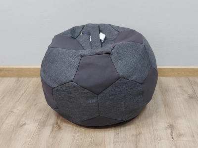 Кресло-мешок Мяч S кат.1 savana grey-neo grafit