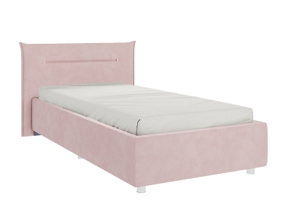 Кровать Альба 900 нежно-розовый