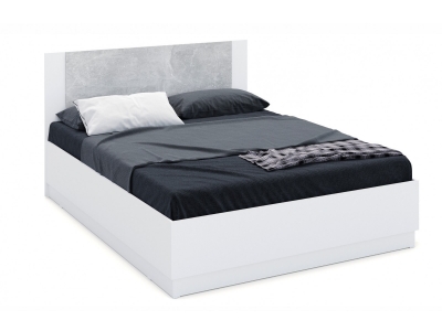 Кровать Аврора 160х200 с подъемным механизмом Белый