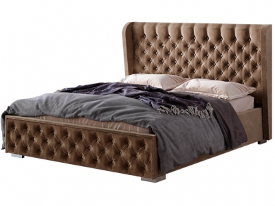 Кровать Франческа 1400 с подъемным механизмом шоколадный