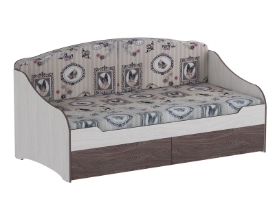 Кровать одинарная с подушками Омега 18