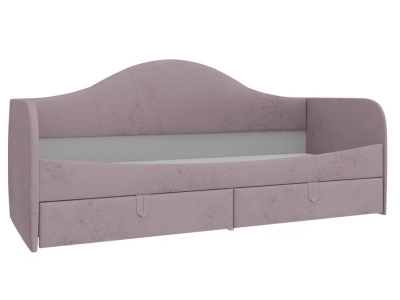 Кровать с 2 ящиками в мягкой обивке Фокс ПМ-332.18