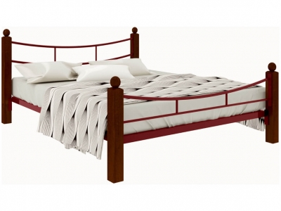 Кровать София Lux plus красная