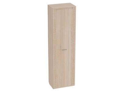Шкаф 1-дверный Элана в гостиную 585х410х2085 Дуб Сонома