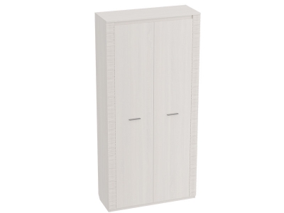 Шкаф 2-дверный Элана в гостиную Элана 1010х410х2085 Бодега белая