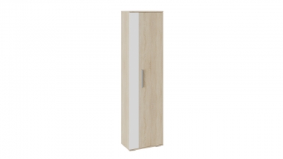 Шкаф для одежды Нуар тип 1 Дуб Сонома, Белый Ясень