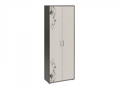 Шкаф комбинированный Витра тип 1 Венге Цаво, Дуб Белфорт с рисунком