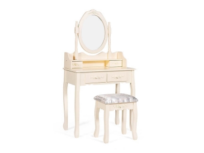 Туалетный столик с зеркалом и табуретом Secret De Maison Arno (mod. Hx18-263)